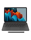 Samsung Galaxy Tab S7 and S7 5G Book Cover Keyboard, EF-DT870UBEGUJ, Book Cover Keyboard, Black