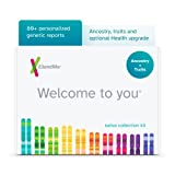 23andMe Ancestry + Traits Service - DNA Test Kit with Personalized Genetic Reports Including Ancestry Composition with 2000+ Geographic Regions, Family Tree, DNA Relative Finder and Trait Reports