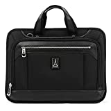 Travelpro Platinum Elite Slim Business Laptop Briefcase, Fits up to 15.6 Inch Laptop, Work School Travel, Men and Women, Shadow Black