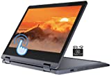 2022 Flagship Lenovo Spin X360 2-in-1 Convertible Light Chromebook Laptop, 11.6' HD Touch Screen,Hexa-Core MediaTek MT8183 Processor, 4GB RAM, 64GB eMMC,Wi-Fi 5, 10+ Hours, Chrome OS +HubxcelAccessory