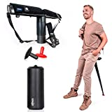 Sitpack 2.0 Compact Lightweight Folding Chair | Adjustable, Portable High Chair | Hunting, Hiking, Travel, Music Festival, Concert, Backpacking, Fishing | Folding Stool Up to 245lbs