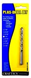 1/4' Drill Bit for Plastic (Acrylics, Plexiglas, Lexan, ABS, PVC, and More) for Hand Held Drills