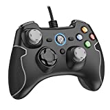 EasySMX Wired Gaming Controller, PC Game Controller Joystick with Dual-Vibration Turbo and Trigger Buttons for Windows/Steam/Android/ PS3/ TV Box