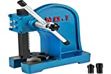 BestEquip Manual Arbor Press 1 Ton, Heavy Duty Arbor Press with 4-5/8 Inch Maximum Height, Manual Desktop Arbor Press Cast Iron Material, for Riveting Punching Holes