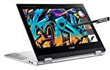 Acer Spin 311-2H 11.6' 2-in-1 Touchscreen Chromebook (Intel 4-Core Celeron N4000, 64GB eMMC, 4GB RAM, Stylus, Webcam, IPS) Flip Convertible Home & Education Laptop, IST Computers Pen, Chrome OS