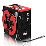 GX PUMP CS3 PCP Air Compressor, Auto-Stop,Oil-Free, Built-in Water-Oil Separator Filter, Powered by Car 12V DC or Home 110V AC w/Converter,4500Psi/30Mpa,Paintball/Scuba Tank Compressor Pump