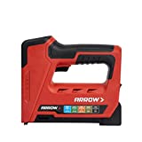 Arrow ET501C Cordless 5-In-1 Professional Staple and Nail Gun, Battery Powered Wire Stapler, Brad and Pin Nailer for Upholstery, Framing, Roofing, Crafts, Fencing, Cable