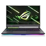 ASUS ROG Strix G17 G713RC 17.3' Full HD 144Hz Gaming Notebook Computer, AMD Ryzen 7 6800H 3.2GHz, 16GB RAM, 512GB SSD, NVIDIA GeForce RTX 3050 4GB, Windows 11 Home, Eclipse Gray
