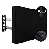 Indeed BUY Outdoor TV Cover 55' - 58' - with Bottom Cover - 600D Waterproof TV Cover and Weatherproof Dust-Proof Material,Protect Your LED, LCD, Plasma TV Screens