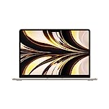 2022 Apple MacBook Air Laptop with M2 chip: 13.6-inch Liquid Retina Display, 8GB RAM, 256GB SSD Storage, Backlit Keyboard, 1080p FaceTime HD Camera. Works with iPhone and iPad; Starlight