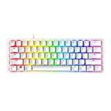 Razer Huntsman Mini 60% Gaming Keyboard: Fast Keyboard Switches - Clicky Optical Switches - Chroma RGB Lighting - PBT Keycaps - Onboard Memory - Mercury White