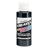Createx Airbrush Colors opaque black 4 oz.