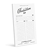 Bliss Collections To Do List Notepad, Productive AF, Magnetic Weekly and Daily Planner for Organizing and Tracking Grocery Lists, Appointments, Reminders, Priorities and Notes, 4.5'x7.5' (50 Sheets)