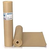 Brown Kraft Paper Roll - 18' x 1,200' (100') Made in The USA - Ideal for Packing, Moving, Gift Wrapping, Postal, Shipping, Parcel, Wall Art, Crafts, Bulletin Boards, Floor Covering, Table Runner