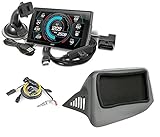 Edge Insight CTS3 Touch Screen Gauge Monitor 84130-3 & Luxury Dash Pod 28502 & EGT Pyrometer Kit 98620 Compatible with 2007-2013 Chevy Silverado/GMC Sierra 6.6 Duramax 2500HD 3500HD