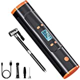 TGBOX Tire Inflator Portable Air Compressor, 150 PSI Fast Inflation & Cordless, Air Pump for Car Tires with 6000mAh Rechargeable Battery, Digital Electric Tire Pump For Car, Bicycle, Motorcycles, Ball