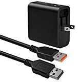 Futurebatt 65W Adapter Charger Cord for Lenovo Yoga 3 Pro 1370 13.3 Inch Ultrabook, Yoga 3 11' 1170, Yoga 3 14 1470, Yoga 700 11, Yoga 700 14, Yoga 900 IFI ISE, Yoga 900S 12ISK, Ideapad 700s, Miix 700