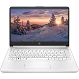 2022 HP Premium 14-inch HD Thin and Light Laptop, Intel Dual-Core Processor, 16GB RAM, 64GB Storage, Long Battery Life, Webcam, Bluetooth, HDMI, Wi-Fi, White, Windows 11 + 1 Year Microsoft 365
