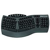 Fellowes Microban Split Design Wired Keyboard, Dark Gray - FEL9891503