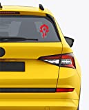 H-TRADINGS World of Warcraft Horde PVP - Wow RED 6 Inches Approx Cars Walls Helmets Toolbox Laptop Die-Cut Vinyl Stickers Decals Vans SUV Trucks Windows Bumper