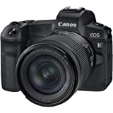 Canon EOS R RF24-105mm F4-7.1 is STM Lens Kit, Vlogging and Content Creator Camera 4K UHD, Digital Single-Lens Non-Reflex AF/AE, 0.4 Magnification, Mirrorless and Full-Frame, Compact & Lightweight