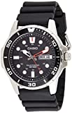 Casio Men's Solar Powered Stainless Steel Quartz Resin Strap, Black, 22 Casual Watch (Model: MTP-S110-1AVCF)