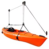StoreYourBoard Kayak Ceiling Storage Hoist, Hi Lift Home and Garage Hanging Organizer Pulley Rack, Pro