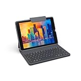ZAGG Pro Keys Detachable Case and Wireless Keyboard for Apple iPad Pro 10.2', Multi-Device Bluetooth Pairing, Backlit Laptop-Style Keys, Apple Pencil Holder, 6.6ft Drop Protection, Lightweight Design