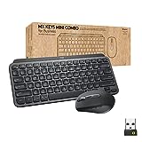 Logitech MX Keys Mini Combo for Business , Compact, Wireless Keyboard & Mouse, Logi Bolt Technology, Bluetooth, Certified Windows/Mac/Chrome/Linux - Graphite