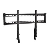 SANUS TV Wall Mount - Universal Low Profile Fixed TV Mount Bracket for 40' - 80' Flat Screen TVs - Features Slim 1” Profile, 3 Step Easy Install - UL Certified- Hardware Included - OLL15-B1