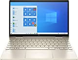 2022 HP Envy 2-in-1 Laptop 13.3'' FHD IPS Touchscreen Evo Platform 4-Core Intel i5-1135G7 Iris Xe Graphics 8GB DDR4 256GB NVMe SSD WiFi AX Fingerprint Backlit USB C Thunderbolt Windows 11 w/32GB USB