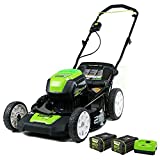 Greenworks Pro 80V 21' Brushless Cordless Lawn Mower, (2) 2.0Ah Batteries and 30 Minute Rapid Charger Included