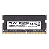 PNY Performance 16GB DDR4 DRAM 2666MHz (PC4-21300) CL19 (Compatible with 2400MHz or 2133MHz) 1.2V Notebook/Laptop (SODIMM) Computer Memory RAM – MN16GSD42666