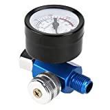 1/4 Air Pressure Regulator Paint Airbrush Spray Machine Adjustment Gauge Pressure Regulating Valve Pneumatic Tool Accessory