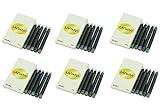 Jinhao Ink Cartridge Black For Fountain Pen International Standard Size Ink Refill Cartridges Set of 30 PCS