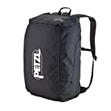 Petzl KLIFF Rope Bag - 36-Liter Rope Bag for Sport Climbing With Removable Tarp - Grey