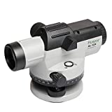 Huepar 32x Automatic Optical Level with Self-Leveling Magnetic Dampened Compensator and Transport Lock, Height/Distance/Angle Measuring Tool 393Ft of 1/16' at 100Ft Leveling Accuracy -Hard Case AL-32X
