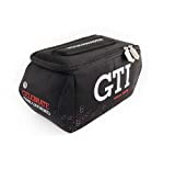 BRISA VW Collection - Volkswagen Golf GTI 3D Neoprene Universal Bag - Makeup, Travel, Cosmetic Bag (Neoprene/Hexagon/Black)