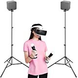 EMART VR Tripod Stand, Compatible with HTC Vive, VR Base Station 2.0, Sensor Stand for Oculus Rift Constellation (2 Pack)