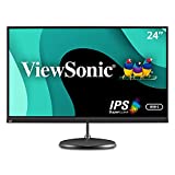 ViewSonic VX2485-MHU 24 Inch 1080p IPS Monitor with USB 3.2 Type C and FreeSync for Home and Office