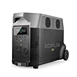EF ECOFLOW DELTA Pro Portable Home Battery(LiFePO4), 3.6KWh Expandable Portable Power Station, Huge 3600W AC Output, Solar Generator (Solar Panel Not Included) For Home Backup, RV, Travel, Outdoor Camping