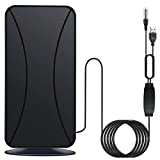 Comigeewa #jP2q52 Tv Antenna for Smart Tv -Indoor Outdoor Digital Tv Antenna Support Smart Tv 4K 1080P360° Reception HDTV Antenna with