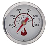 Char-Broil 7484426P06 Temperature Gauge, Standard, Silver
