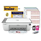 VersaCheck HP Deskjet 2755 MX MICR All-in-One Check Printer and VersaCheck Gold Check Printing Software Bundle, White (2755MX)