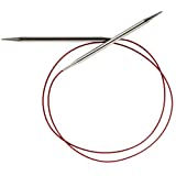 ChiaoGoo Red Lace Circular 40 inch (102cm) Stainless Steel Knitting Needle Size US 2 (2.75mm) 7040-2