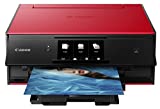 Canon TS9020 Wireless All-In-One Printer with Scanner and Copier: Mobile and Tablet Printing, with AirPrint and Google Cloud Print Compatible, Red