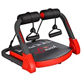 VIGGIO Ab Machine, Abs Workout Equipment with Resistance Bands, AB Exercise Equipment for Core Strength Training and Abdominal Muscle Training at Home and Office