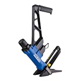 Estwing EFL50Q Pneumatic 2-in-1 15.5-Gauge and 16-Gauge 2' Flooring Nailer and Stapler Ergonomic and Lightweight Nail Gun for Hardwood Flooring with Interchangeable Base Plates, No-Mar Feet and Mallet