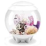 biOrb Halo 15 Aquarium with MCR Light - 4 Gallon, White, 72038