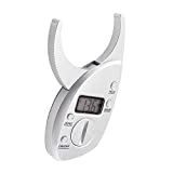 Portable Skin Fat Caliper Tester mm inch LCD Screen Athletic Women/Men Body Tools Monitoring Kit